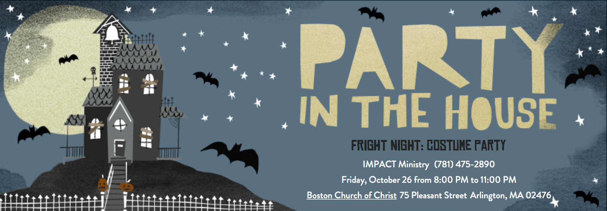 2018 Impact Ministry Fright Night Party